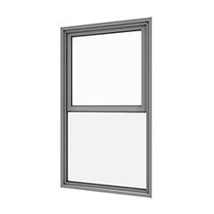 fibreglass single hung window