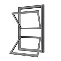 fibreglass double hung